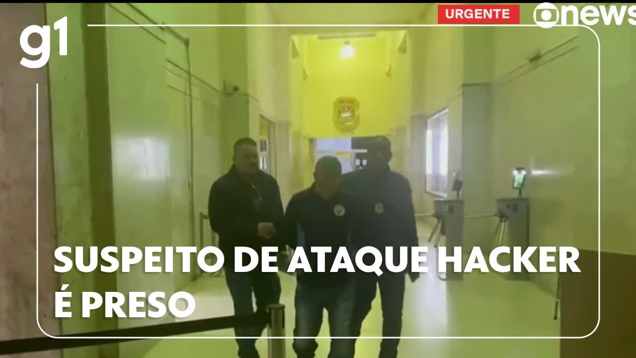 Suspeito de ataque hacker é preso
