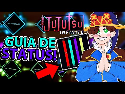 GUIA DOS MELHORES STATUS PRA UPAR NO JUJUTSU INFINITE!