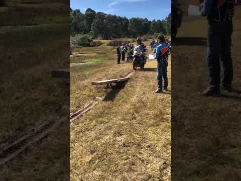 Conducting Tests to become a Police Motorcyclist patroller