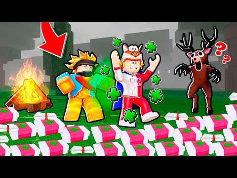 DEI SUPORTE INFINITO PRO MEU AMIGO ZERAR 99 NOITES NA FLORESTA