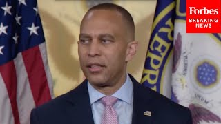 Reporter To Jeffries: Is Threatening Gvmt Shutdown Dems' 'Only Actual Possibility' To Have Leverage?