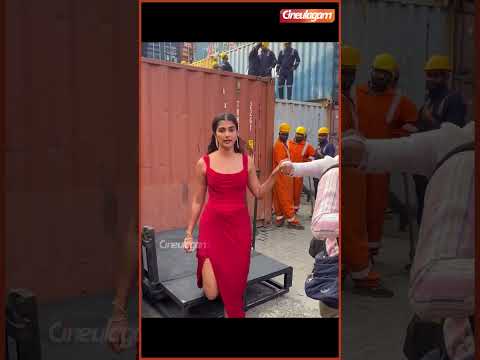 Pooja Hegde From the Set of #Coolie #Monica 🔥