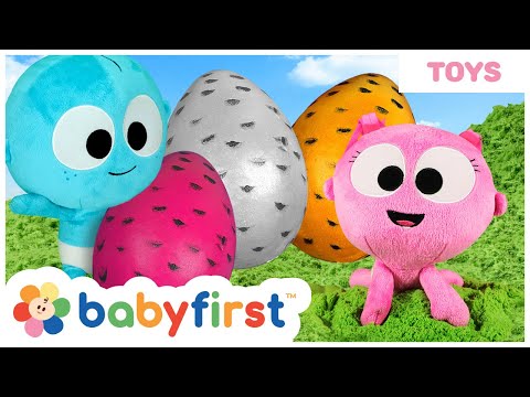 Toddler Learning Video | Kinetic Construction | GooGoo's Surprise Eggs | Nursery Rhymes | First Toys