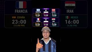 Día 12 intentando predecir el mundial.🔥🔥