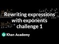 Simplifying Exponents and Expressions