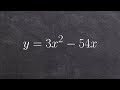 Factoring and Quadratic Concepts