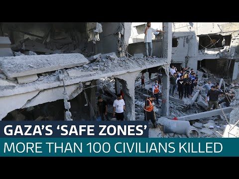 Where are Gaza's 'safe zones' and why are civilians being killed within them? | ITV News
