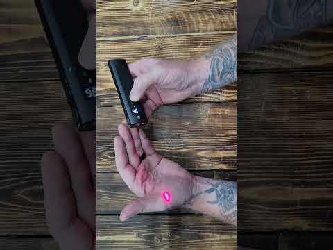 EDC Flashlight, 1200LM 9 Modes, Magnetic, Laser, Power Bank & Cigarette Lighter, IP67 Waterproof