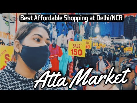 ATTA MARKET - Pocket Friendly Budget Shopping  🛍️💸 in Noida Delhi NCR | #vlog