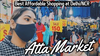 ATTA MARKET - Pocket Friendly Budget Shopping  🛍️💸 in Noida Delhi NCR | #vlog