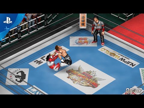 Fire Pro Wrestling World - Fighting Road: 2017 NJPW Junior Heavyweight DLC Trailer | PS4