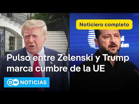 🔴DW Noticias 16 de octubre: UE reafirma apoyo a Ucrania en medio de tensiones entre Zelenski y Trump