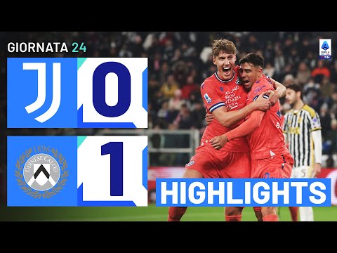 JUVENTUS-UDINESE 0-1 | HIGHLIGHTS | 24ª GIORNATA | SERIE A TIM 2023/24