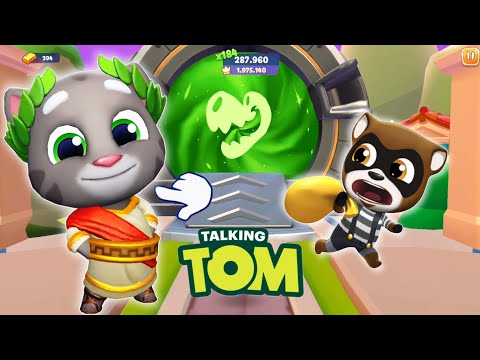 Talking Tom Time Rush New Update 2025 - Unlock Snake Tom vs Roy Raccoon - iOS, Android