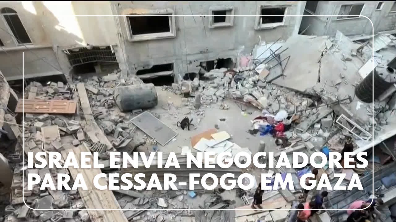 Irael confirmou que enviou equipe para novas rodadas de negociação sobre possível cessar-fogo