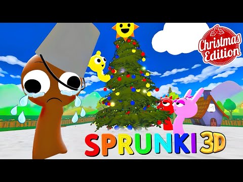LOS SPRUNKIS SE PREPARAN PARA LA NAVIDAD (SPRUNKI 3D)