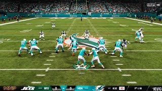 Madden NFL 26 - New York Jets vs Miami Dolphins - Gameplay (PS5 UHD) [4K60FPS]