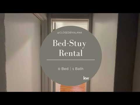 Studio Apartment for Rent in Bedford-Stuyvesant, Brooklyn NY
