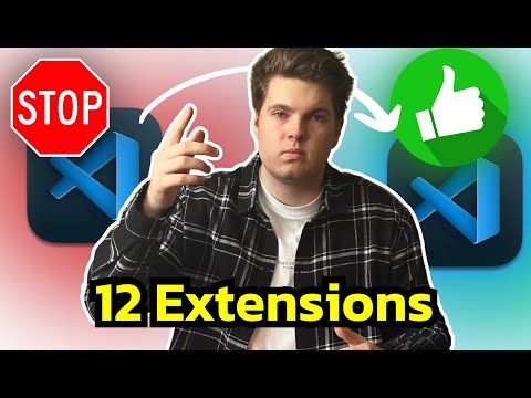 12 VS Code Extensions you NEED to HAVE installed! (2024)