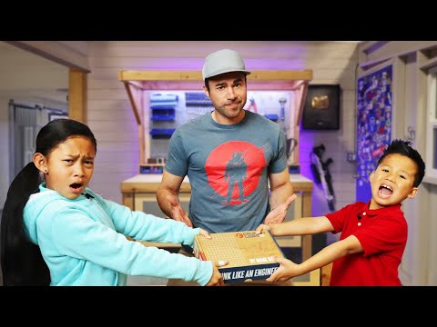 Andrea vs Kaden CrunchLabs Kids Science Challenges with Mark Rober