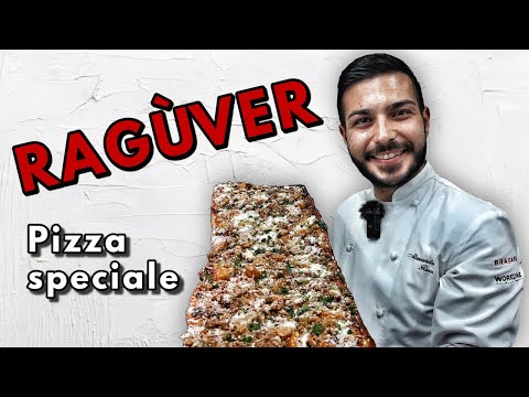 RAGÙVER, LA PIZZA SPECIALE DI ALESSANDRO RUVER - Fina, croccante, con tanto ragù (Teglia Frazionata)