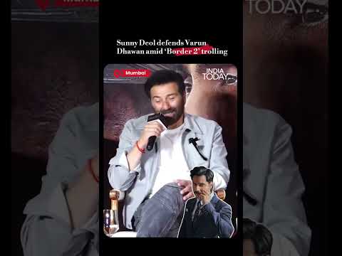 Sunny Deol Joins Cast to Celebrate Border 2’s Box Office Success #sunnydeol #varundhawan #border2