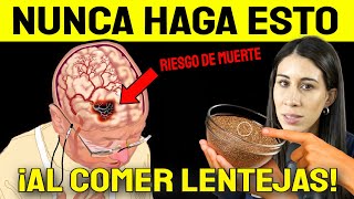 ¡No comas lentejas de esta manera! Estos errores afectan tu salud con el tiempo