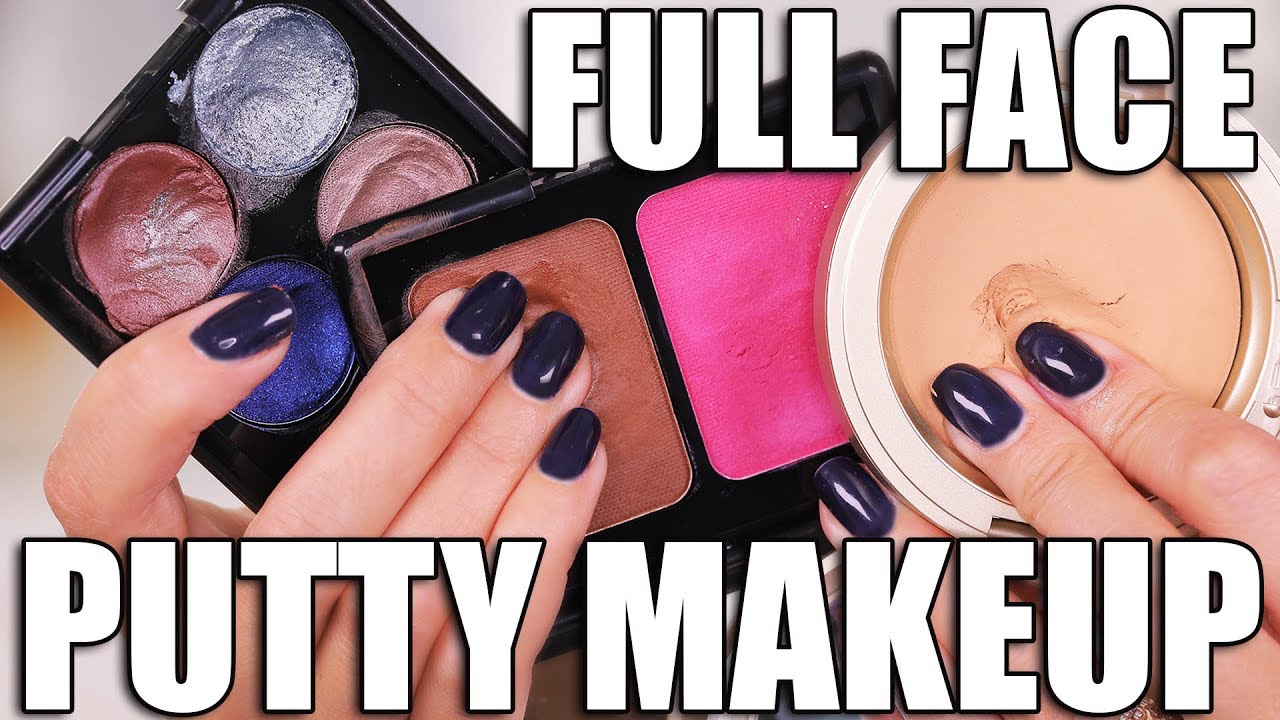 STRANGE MAKEUP FULL FACE using PUTTY MAKEUP