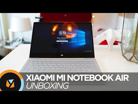(ENGLISH) Xiaomi Mi Notebook Air Unboxing, Hands-on Review