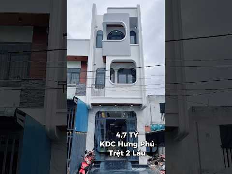 Bán Nhà Trệt 2 Lầu KDC Hưng Phú. Đầy Đủ Công Năng Tặng Full Nội Thất|4x15m. #bannhacantho #huyvodo