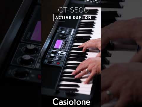 Casiotone CT-S500 Active DSP Effects #casio #synthesizer #musicproduction