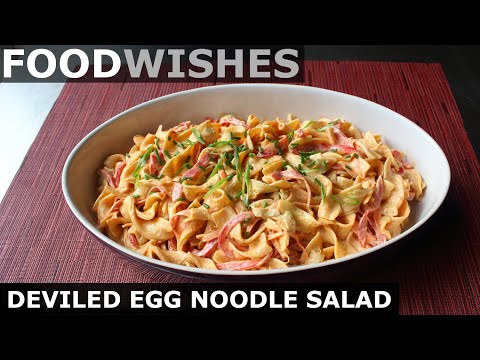 Deviled Egg Noodle Salad - Food Wishes