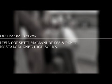 Livia Corsetti Mallani Dress & Penti Nostalgia Knee High Socks
