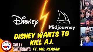 Disney Wants To KILL A.I. - Sues Midjourney ft. Mr. Reagan | Salty Saturday
