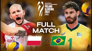 Poland 🇵🇱 vs. Brazil 🇧🇷 - Semi Final | Men's World Championships 2022 - Full Match | Volleyball