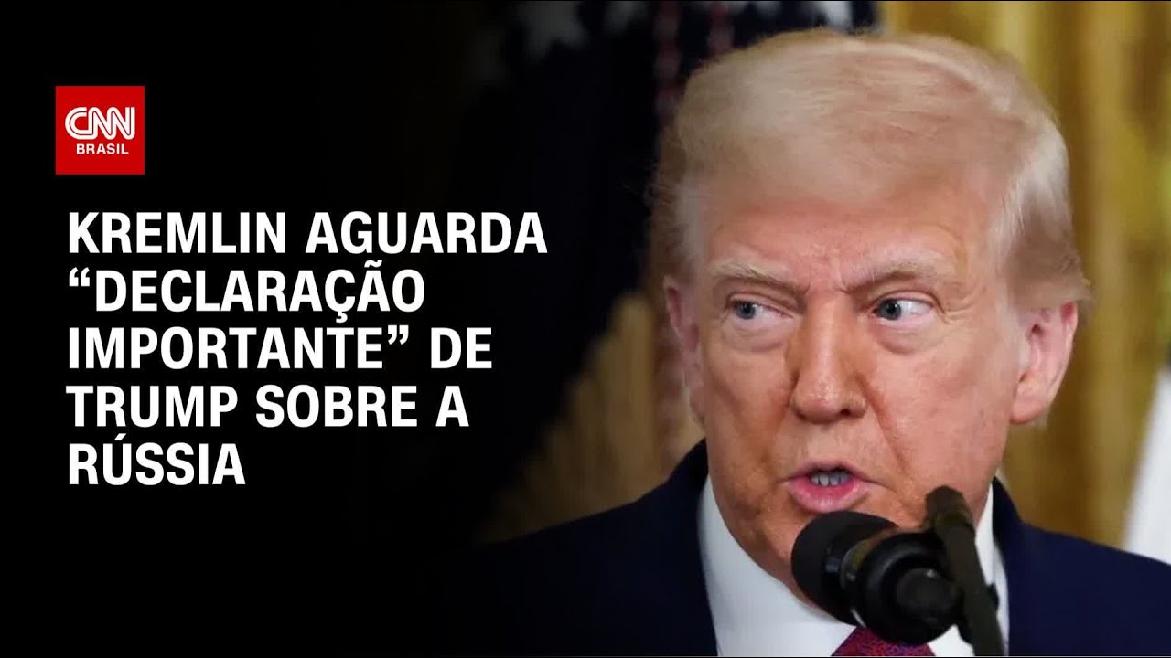 Trump promete grande anúncio sobre a Rússia na segunda feira 14 | LIVE CNN