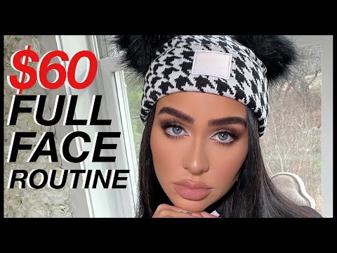 AFFORDABLE FULL FACE MAKEUP ROUTINE! ONLY $60!