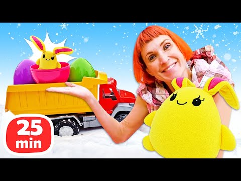 Puppen Mama Show - Eine Mami für Lucky. 3 Folgen am Stück. Spielzeug Videos für Kinder auf Deutsch