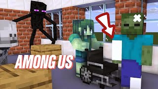 Monster School: AMONG US Who Is The Impostor - Minecraft Animation #minecraft #amongus
