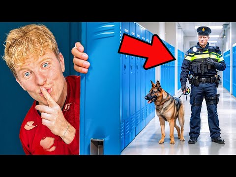 Verstoppertje In Een Gesloten School! *MET POLITIE HOND*