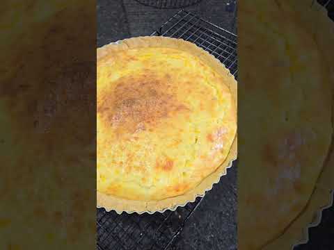 QUICHE DE QUEIJO MARAVILHOSA