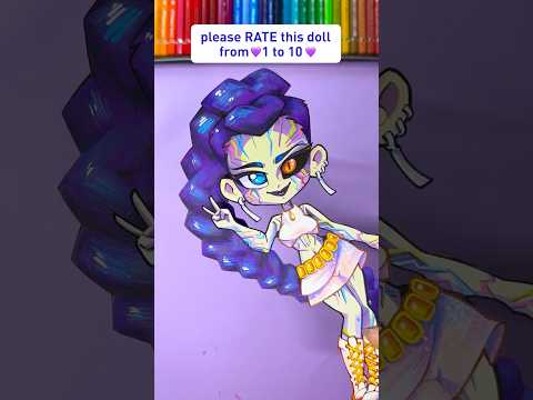 RUMI became a DEMON!? 😳😈 K-Pop Demon Hunters | part 2 #papercraft #paperdoll #artypie