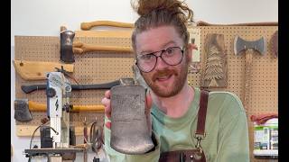 Rare BLACK RAVEN Axe Restoration! Pt. 1