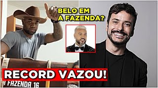 🚨 A FAZENDA 17: RECORD ESCORREGA E ENTREGA DAVI + 2 FAMOSOS NO ELENCO