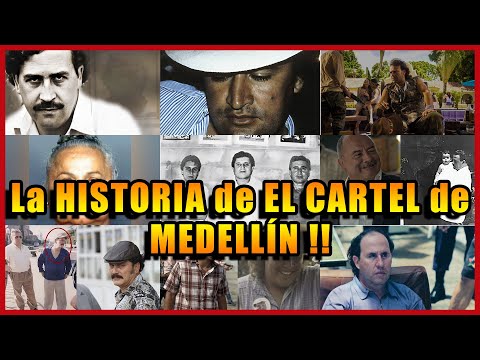 La HISTORIA de la CÚPULA de El CARTEL de MEDELLÍN
