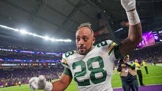 Packers' AJ Dillon Responds to Social Media Critics  'You Can't Do What We're Doing'