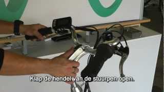 Afstellen van het stuur (E-bikez) - YouTube