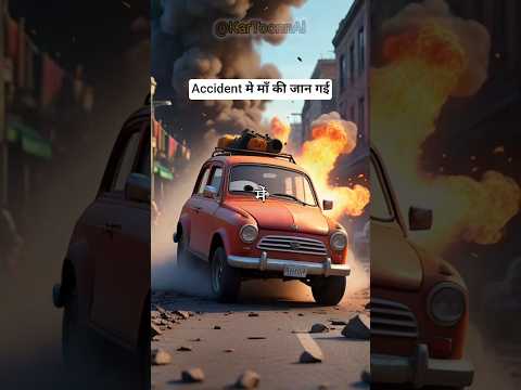 Accident मे माँ की जान गई #shorts #ai #new #story #trending #viral #shortvideo #cartoon #short