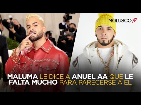 MALUMA LE DICE A ANUEL QUE LE FALTA MUCHO PARA PARECERSE A EL