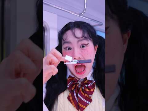 Gum Prank on Friend.